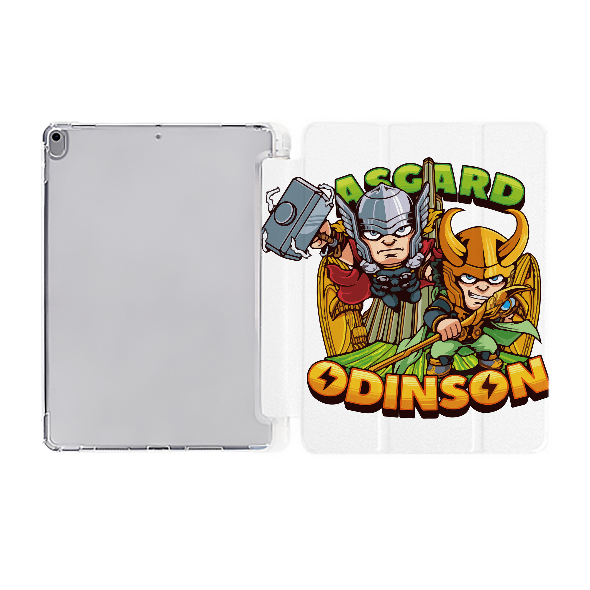 （画像用） アベンジャーズ The Avengers IPad ケース ペン収納付き 三つ折りスタンド PUレザー×シリコン 対応機種9.5/10.5/10.9インチ
